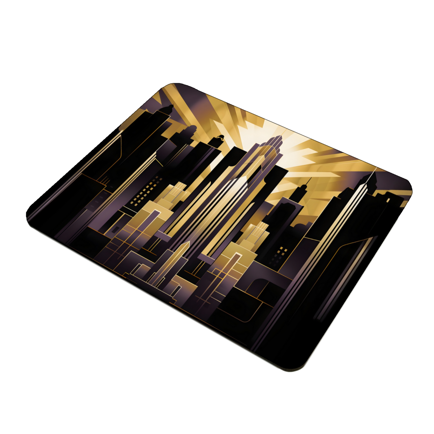 Urban Horizons Art Deco Design 3 Wooden Placemat