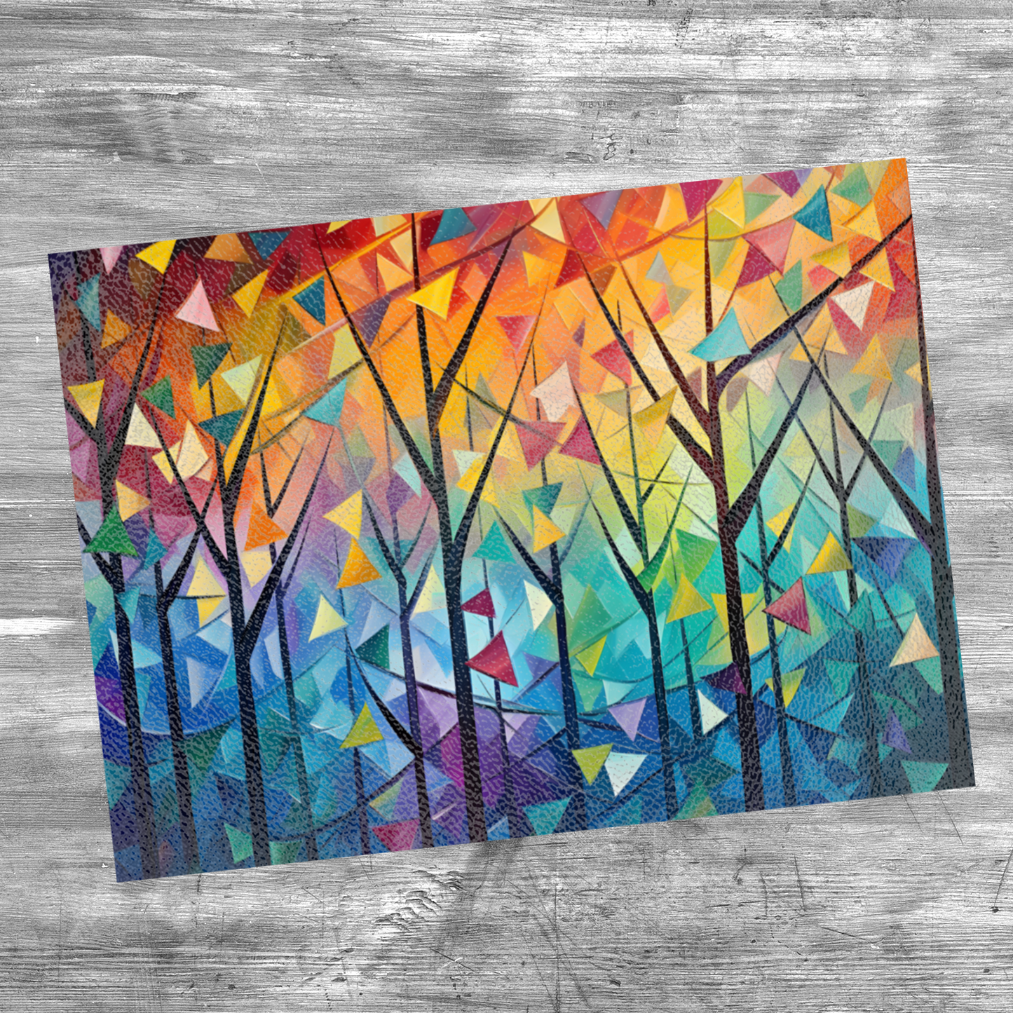Forest Of Colour Textured Glass Chopping Boards