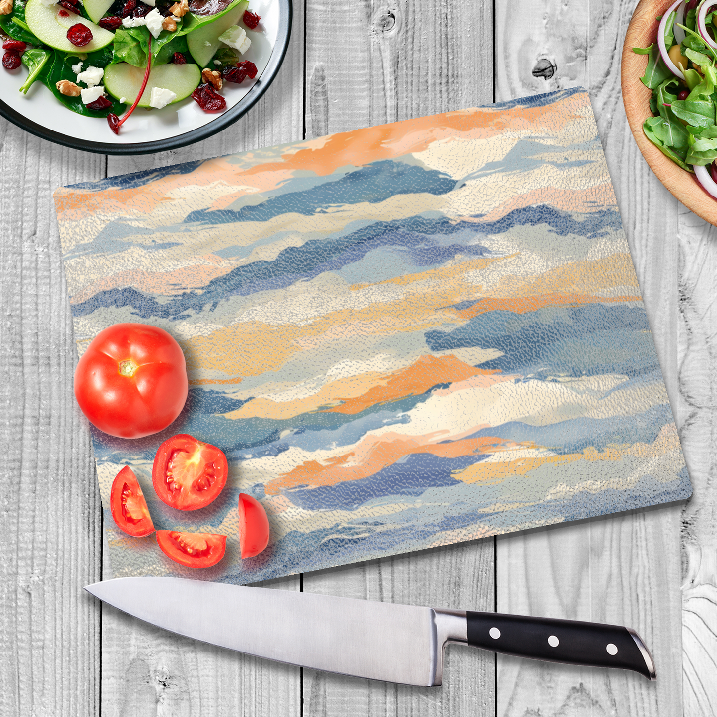 Daylight's Canvas Textured Glass Chopping Boards