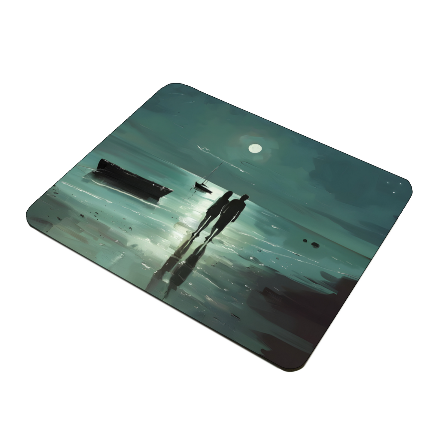 Nocturne's Reflection Wooden Placemat