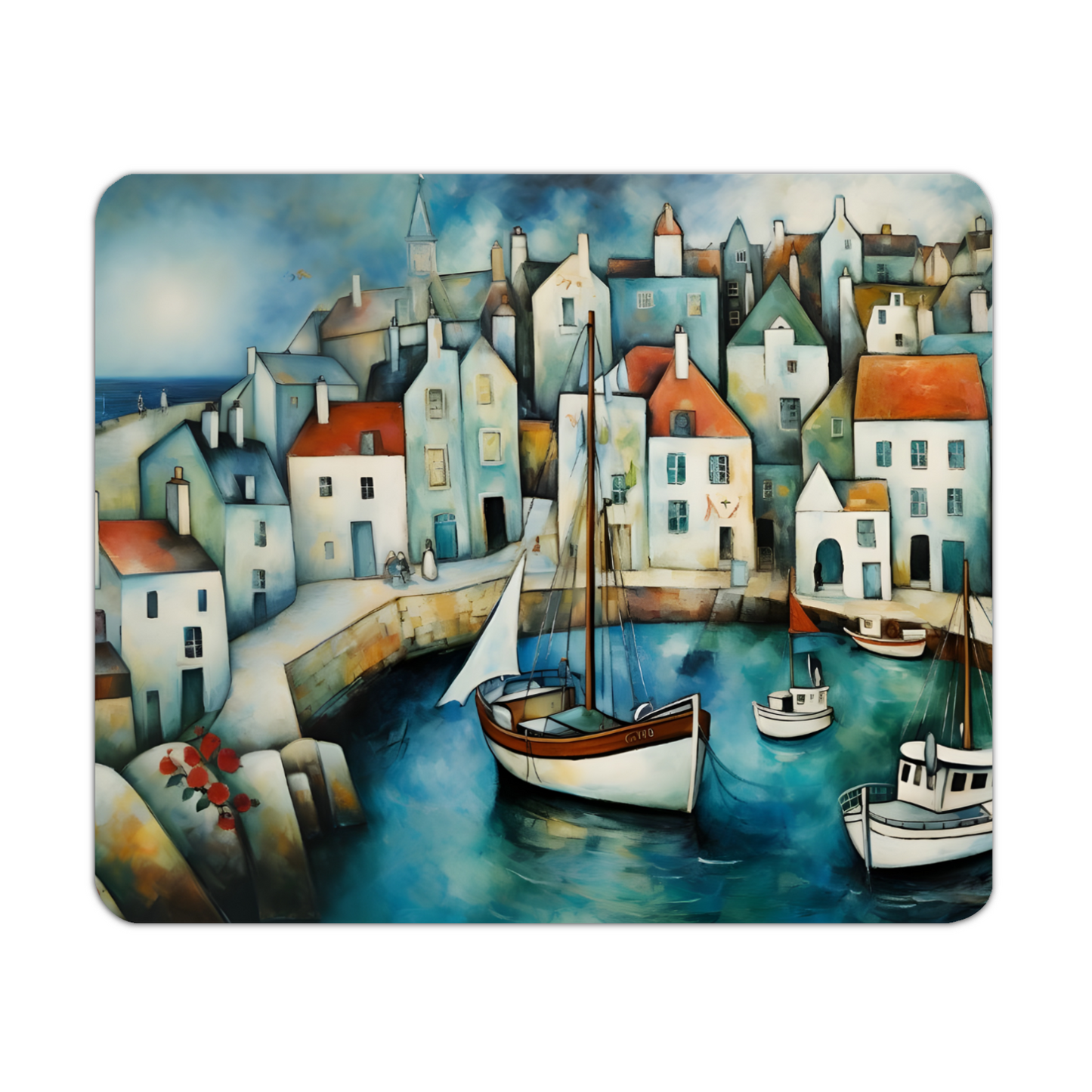 Harbour Hues Wooden Placemat