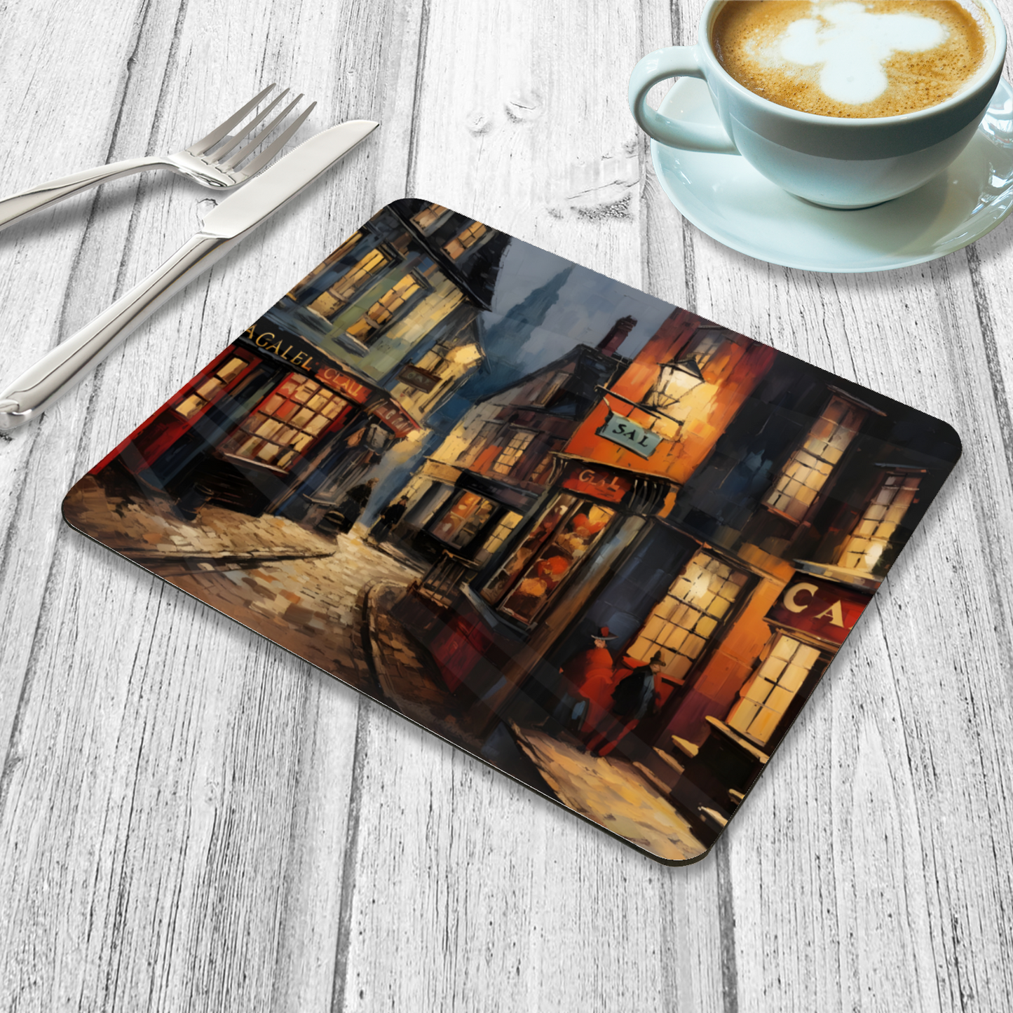 Twilight Alcove Wooden Placemat