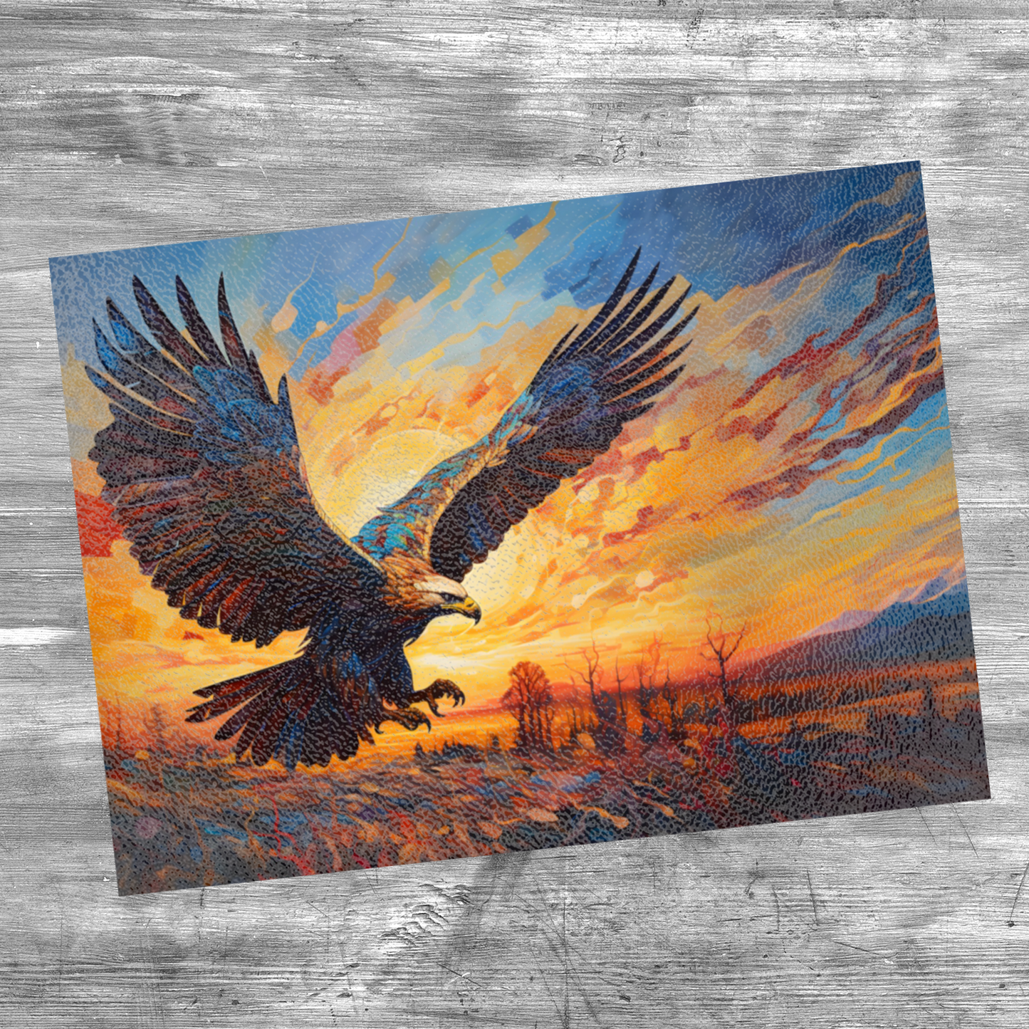Golden Eagle Textured Glass Chopping Boards