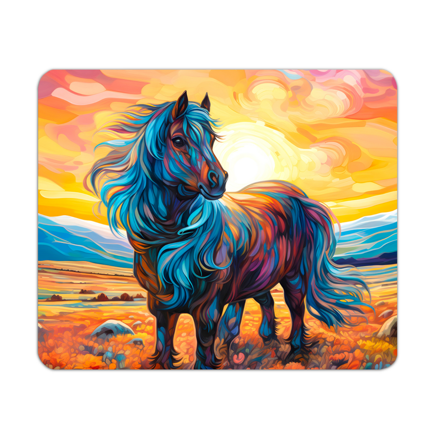 Shetland Pony Wooden Placemat