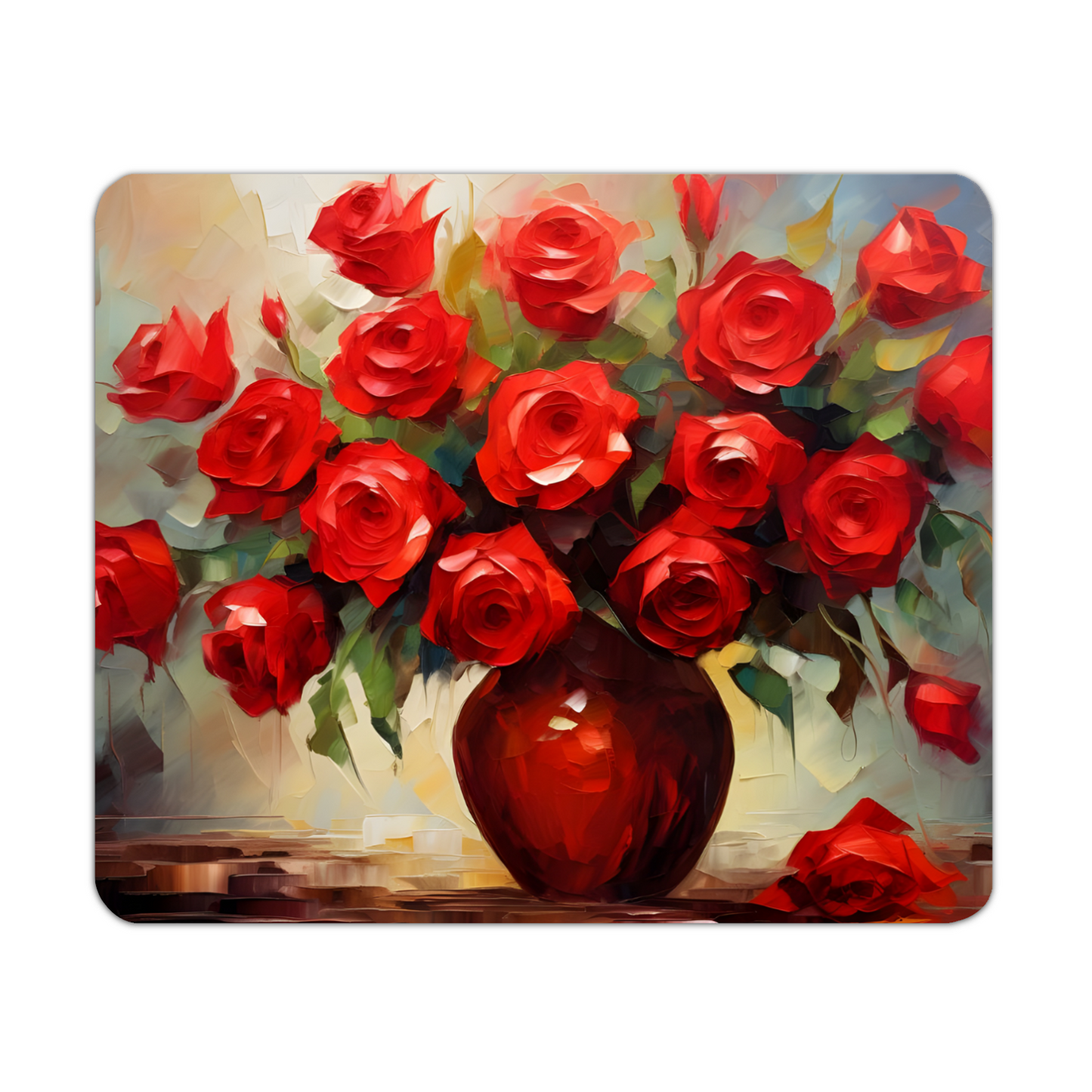 Vermilion Vitality Wooden Placemat
