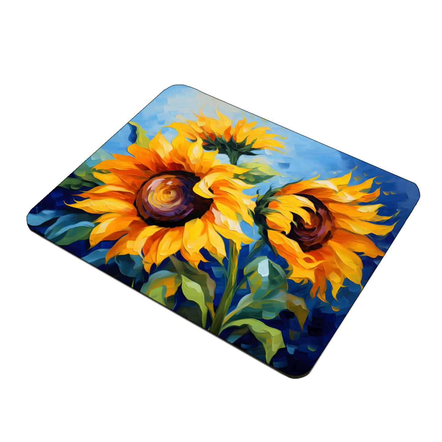 Azure Embrace Wooden Placemat