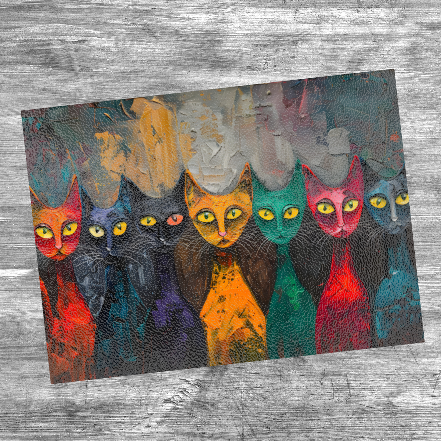 Council of Whiskers Textured Glass Chopping Boards