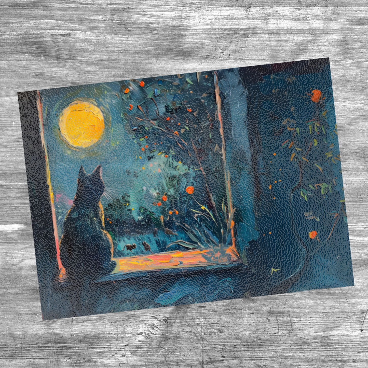 Window to the Wild Textured Glass Chopping Boards