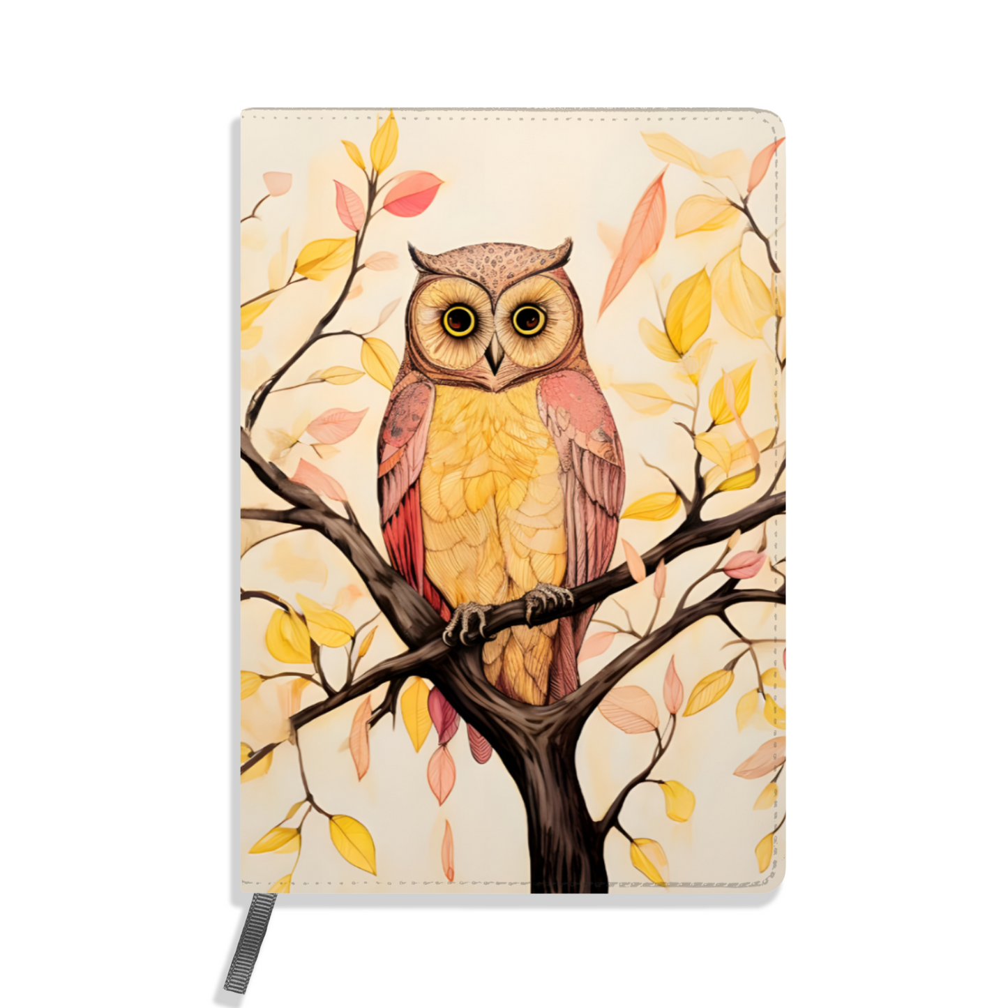 Owls Perch Allover Printed Lined Journal