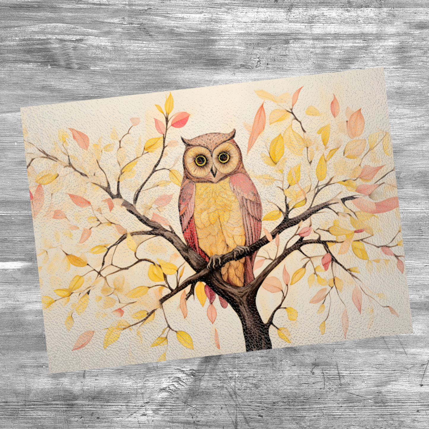 Owls Perch Textured Glass Chopping Boards