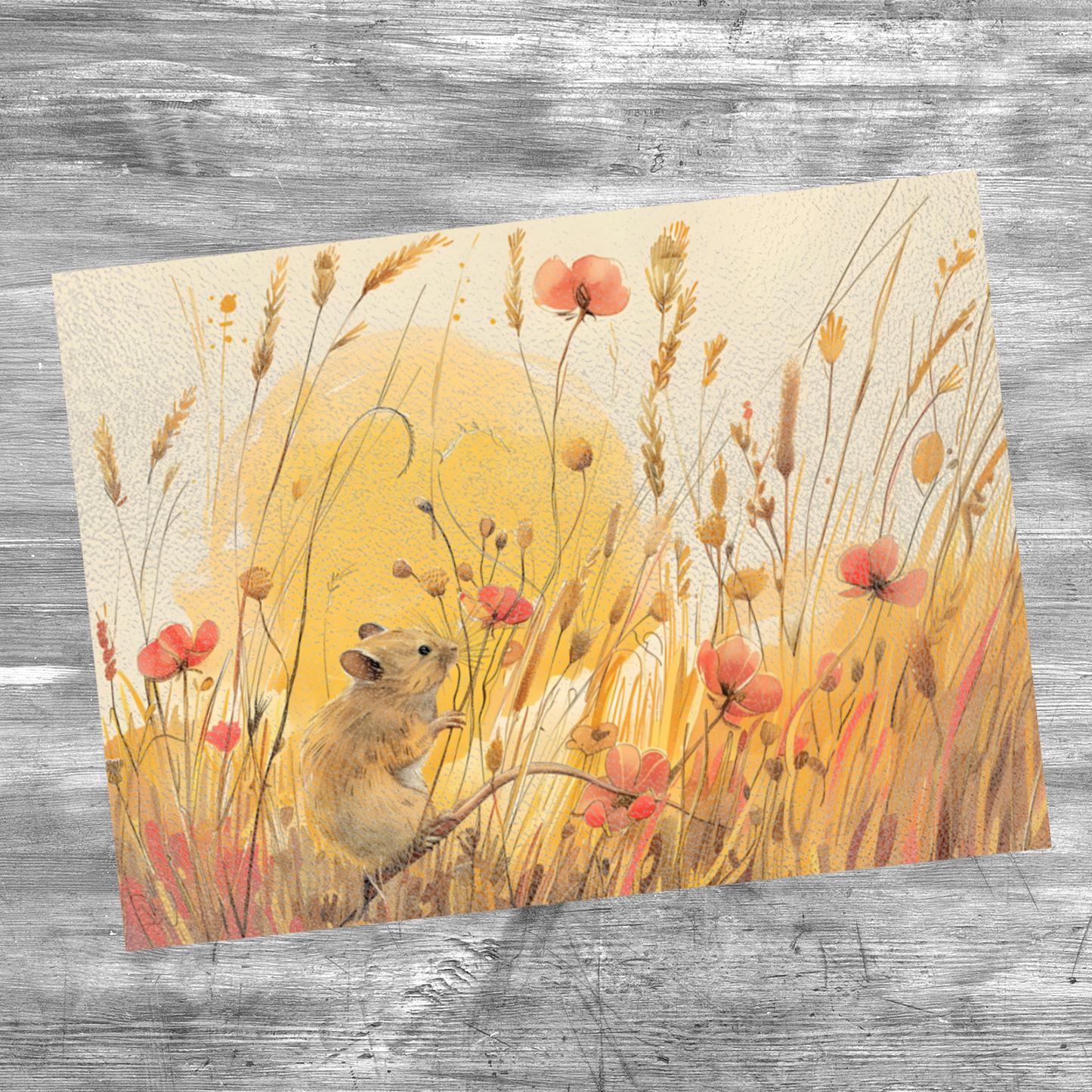 Meadow Mouse Textured Glass Chopping Boards