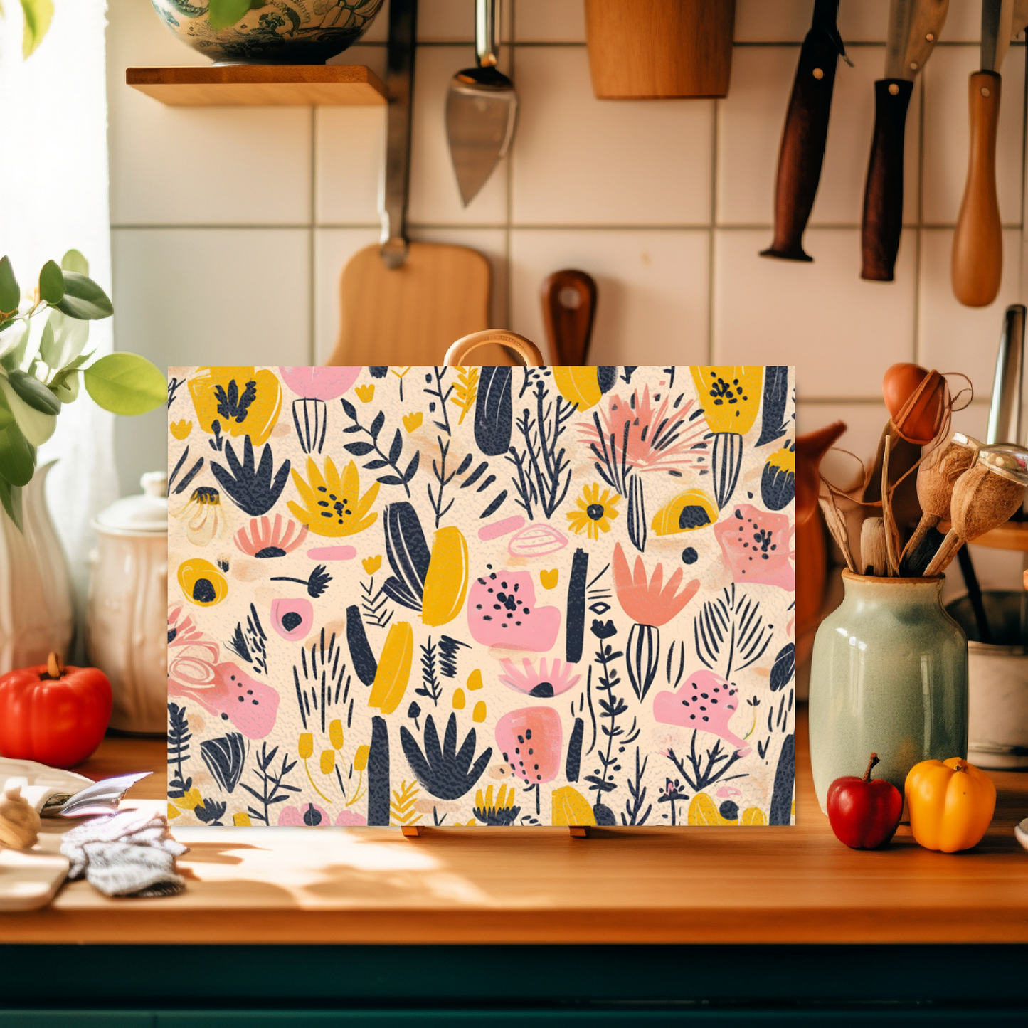 Petal Play Textured Glass Chopping Boards