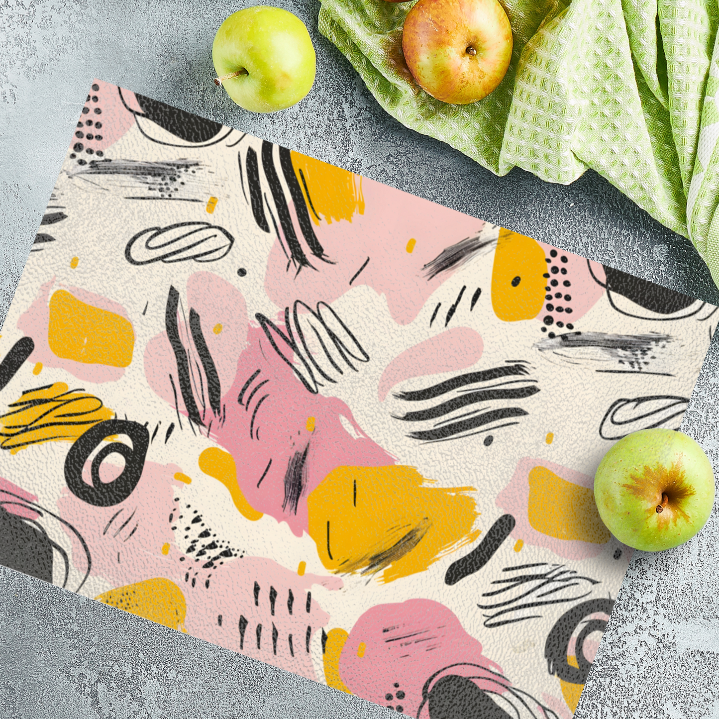 Floral Dance Textured Glass Chopping Boards