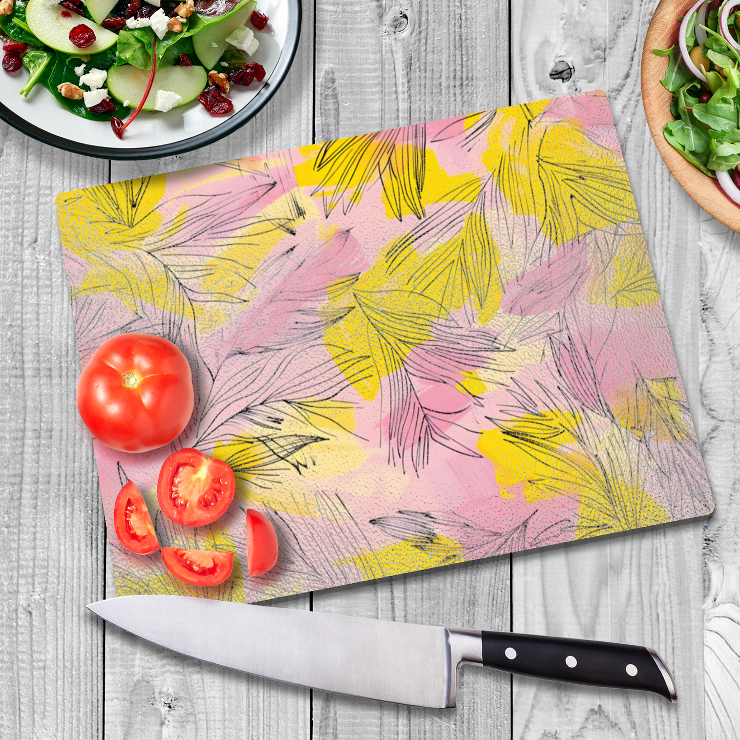 Petalscape Textured Glass Chopping Boards