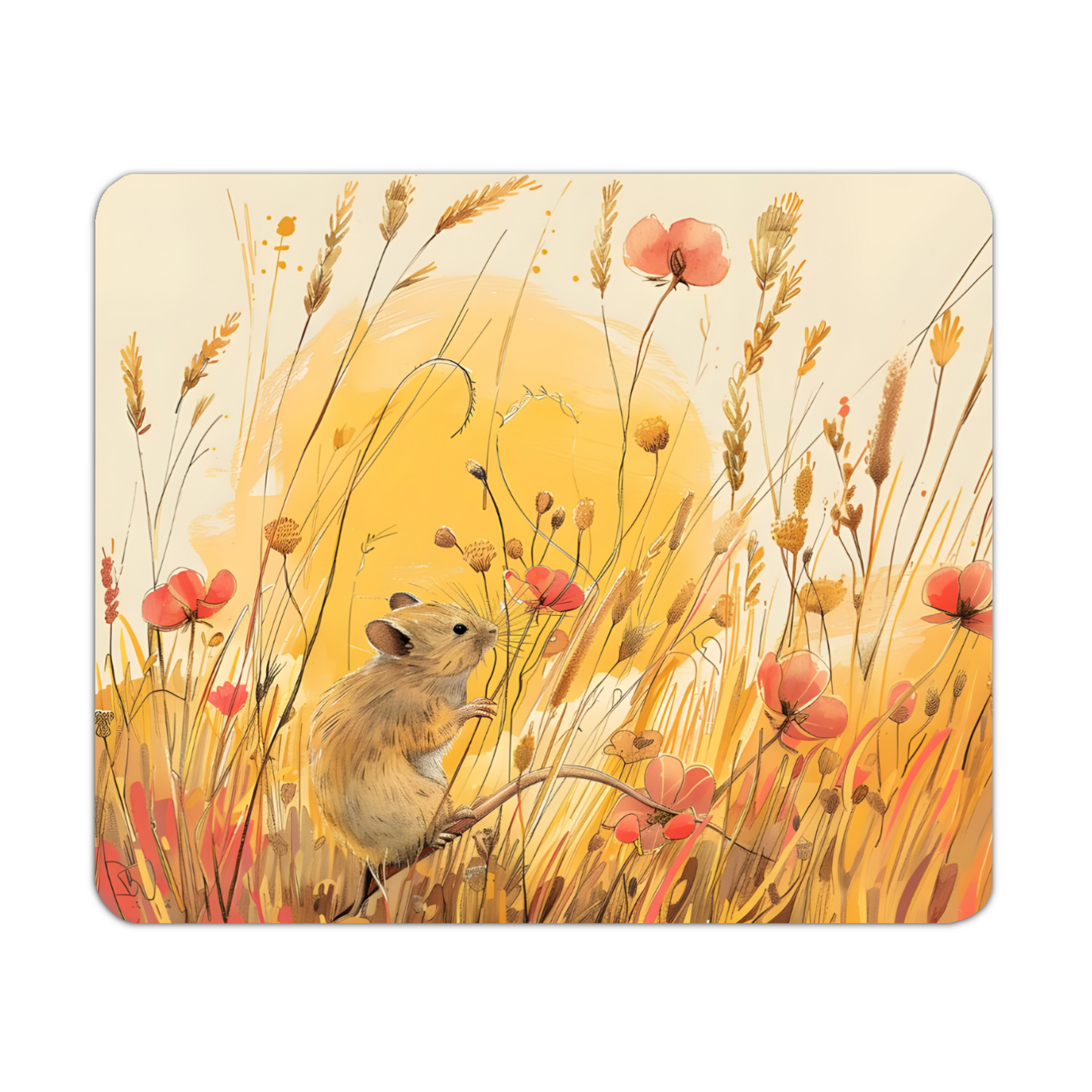 Meadow Mouse Wooden Placemat