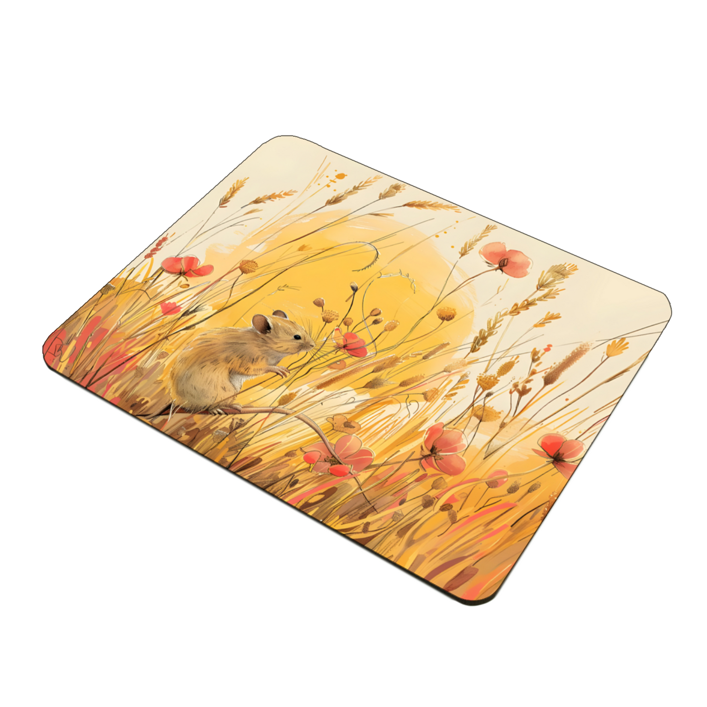 Meadow Mouse Wooden Placemat
