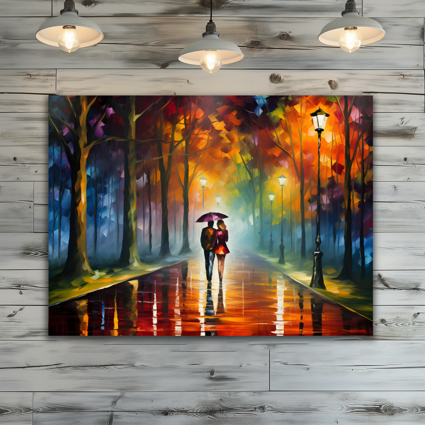 Autumnal Reflections Premium Landscape Aluminum Prints