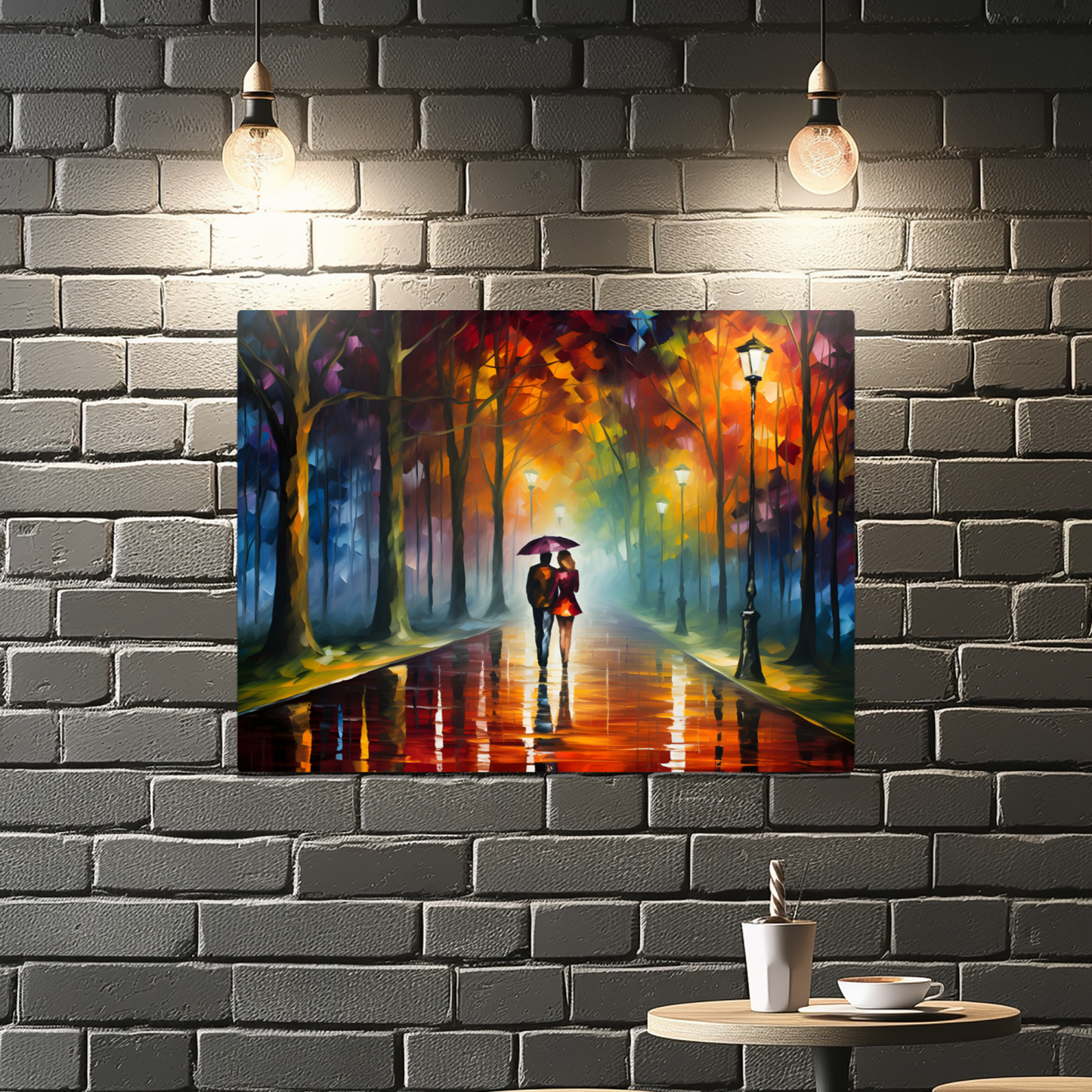 Autumnal Reflections Premium Landscape Aluminum Prints