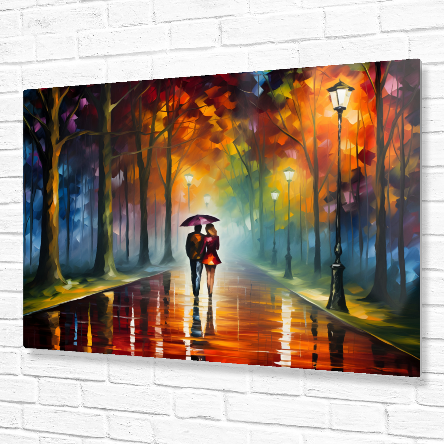 Autumnal Reflections Premium Landscape Aluminum Prints