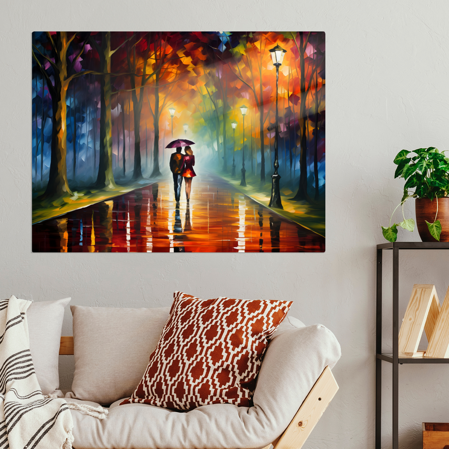 Autumnal Reflections Premium Landscape Aluminum Prints