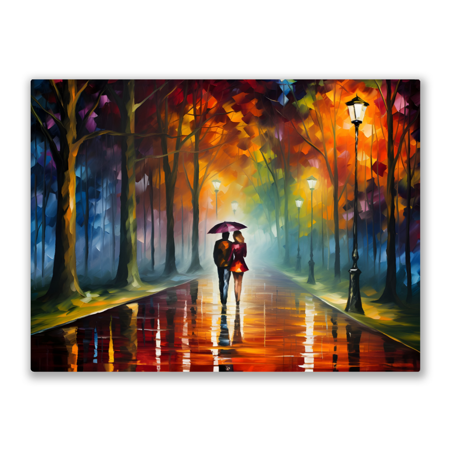 Autumnal Reflections Premium Landscape Aluminum Prints