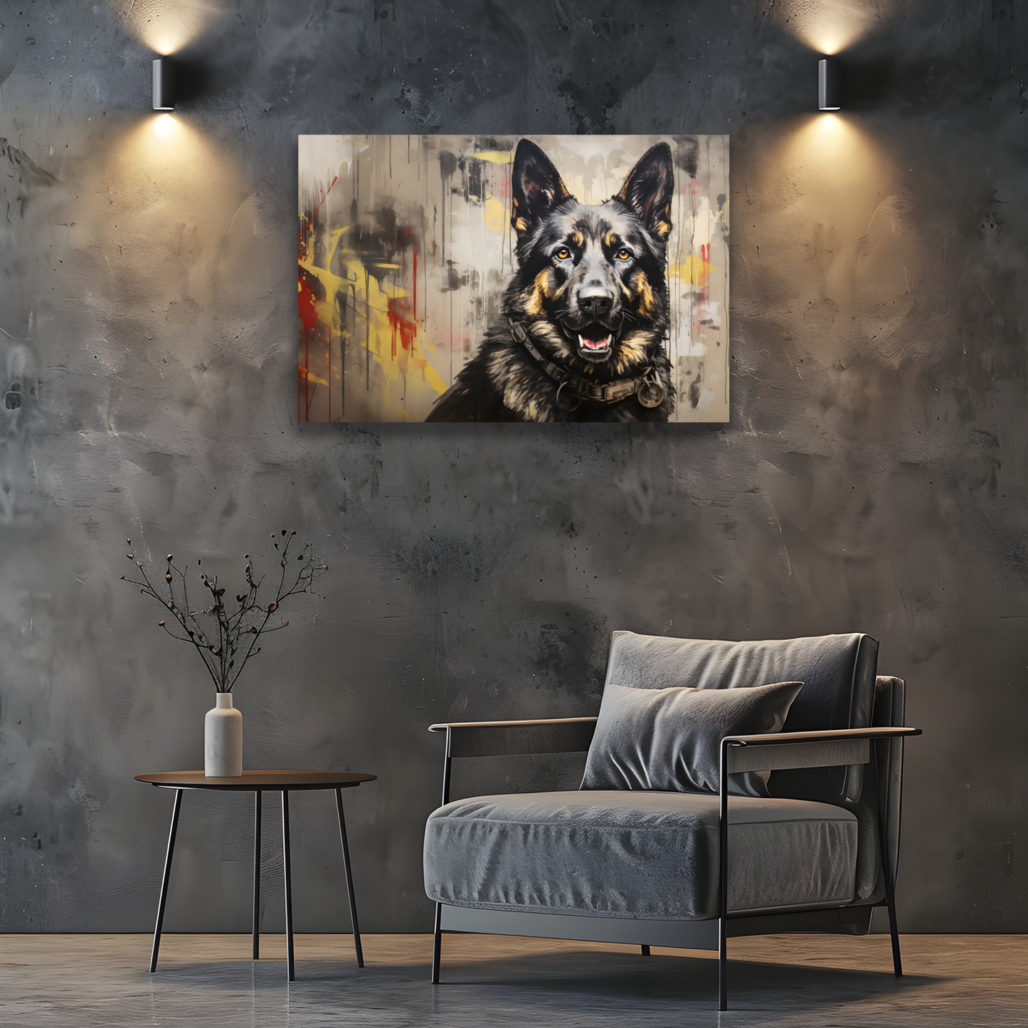 Shepherd Splash Deluxe Box Landscape Canvas Prints