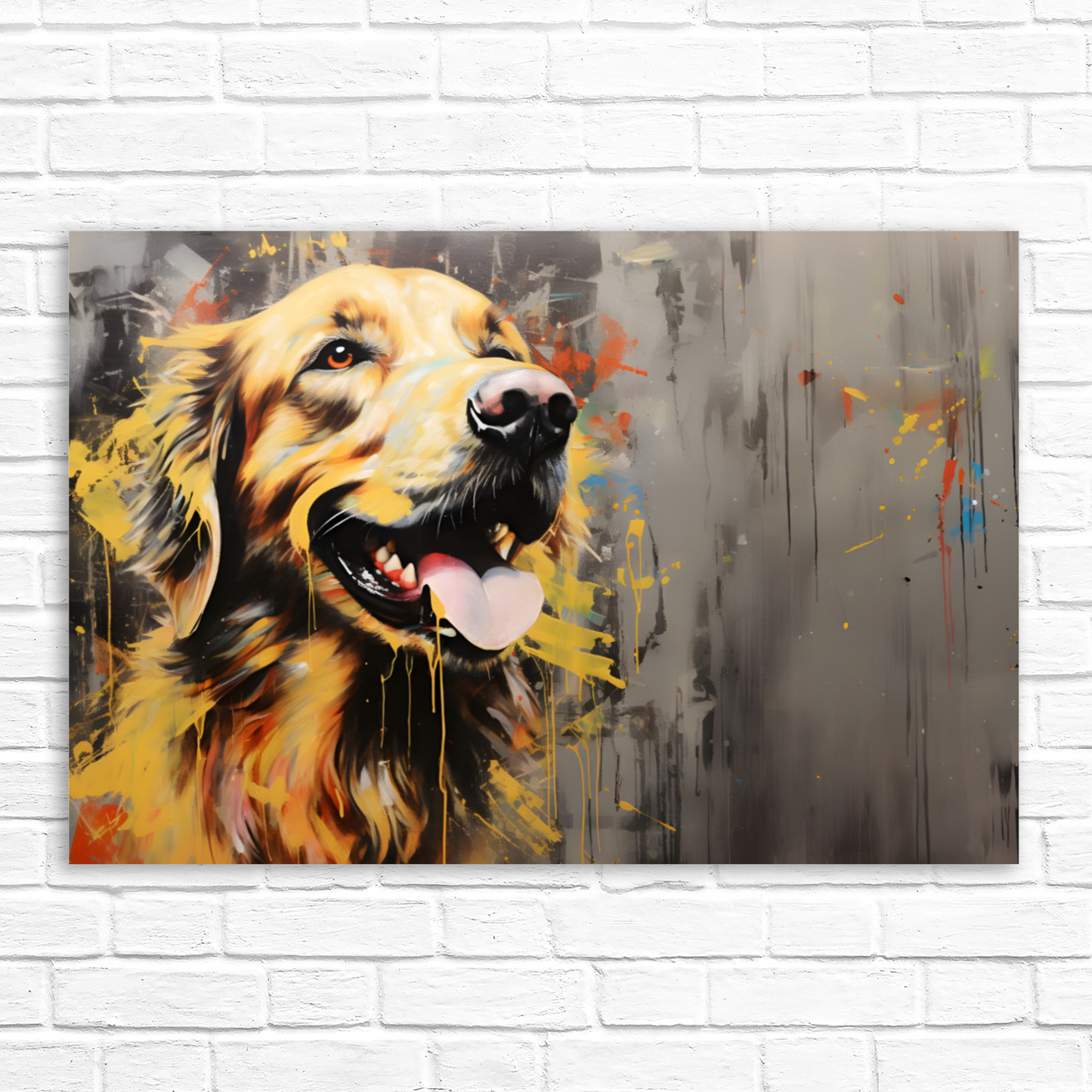 Retriever Radiance Deluxe Box Landscape Canvas Prints