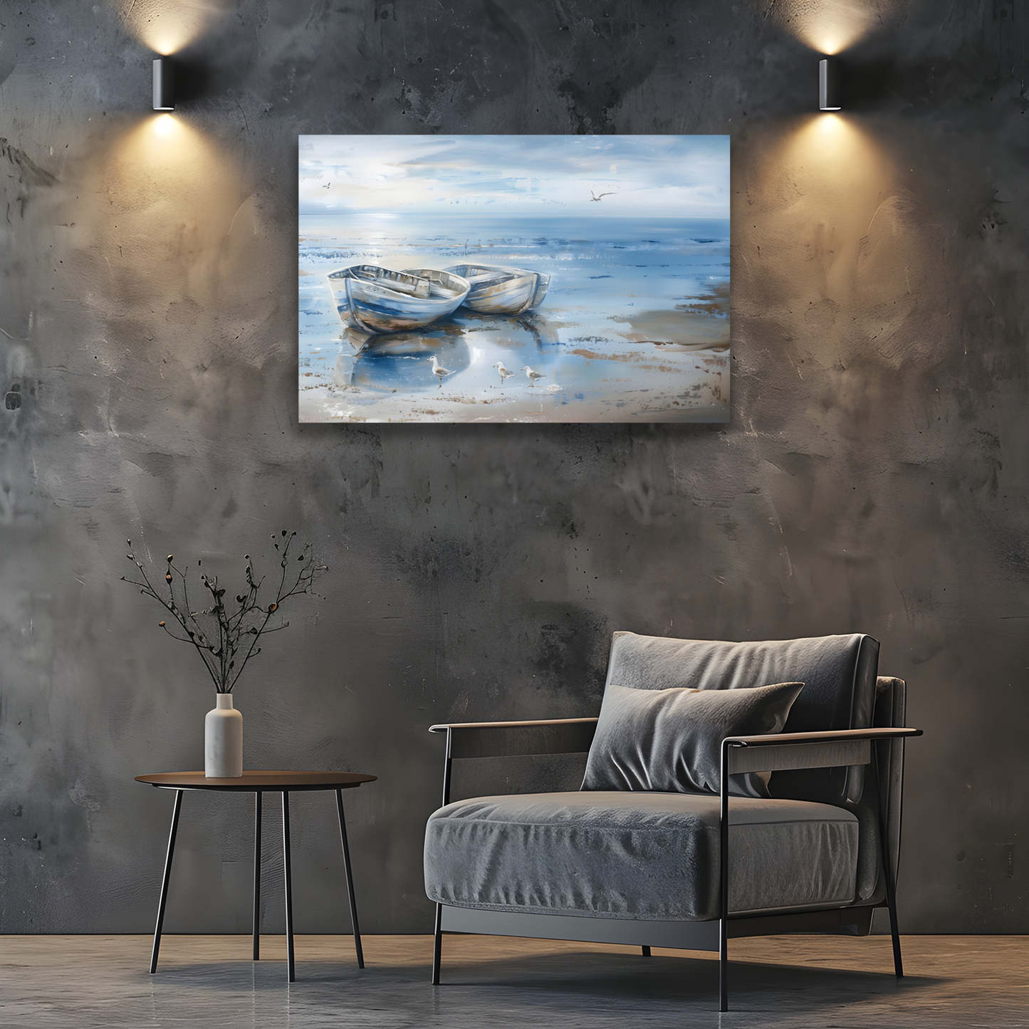 Morning Serenity Deluxe Box Landscape Canvas Prints
