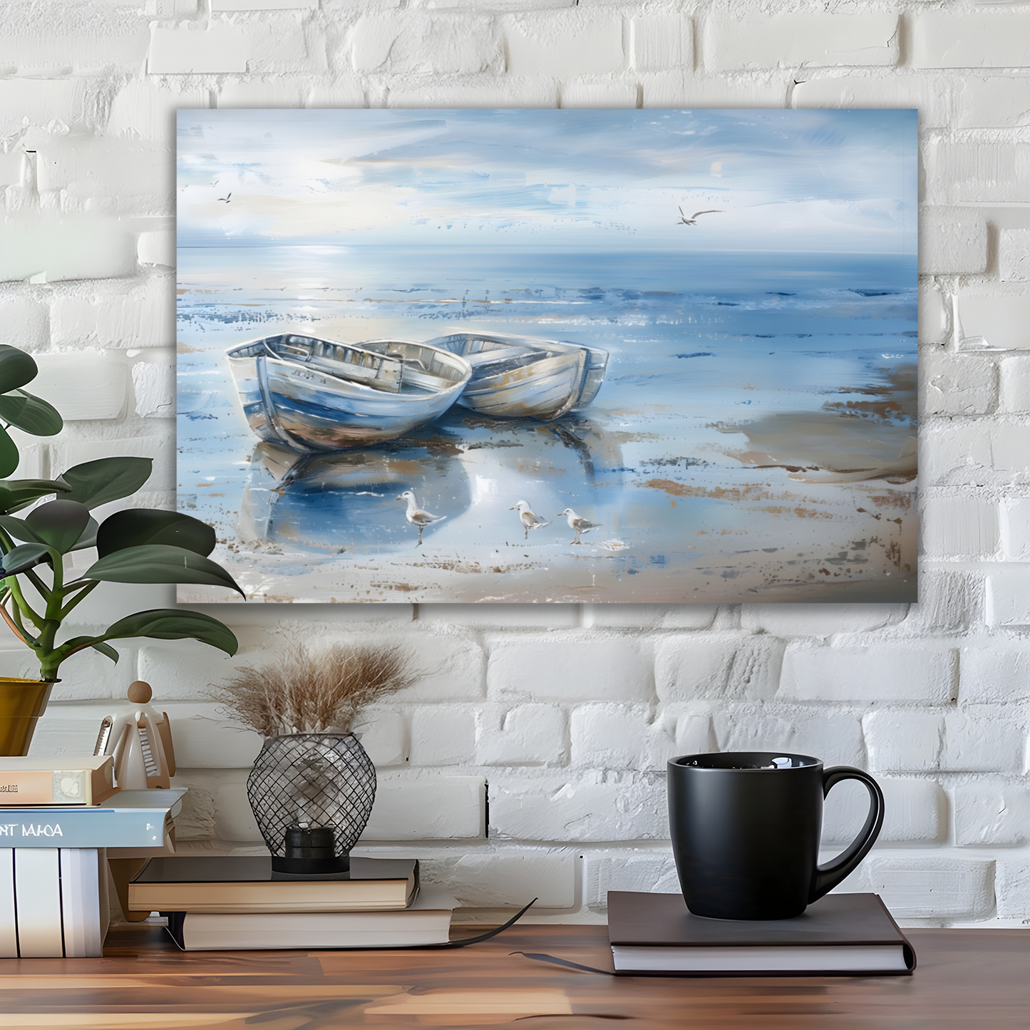 Morning Serenity Deluxe Box Landscape Canvas Prints