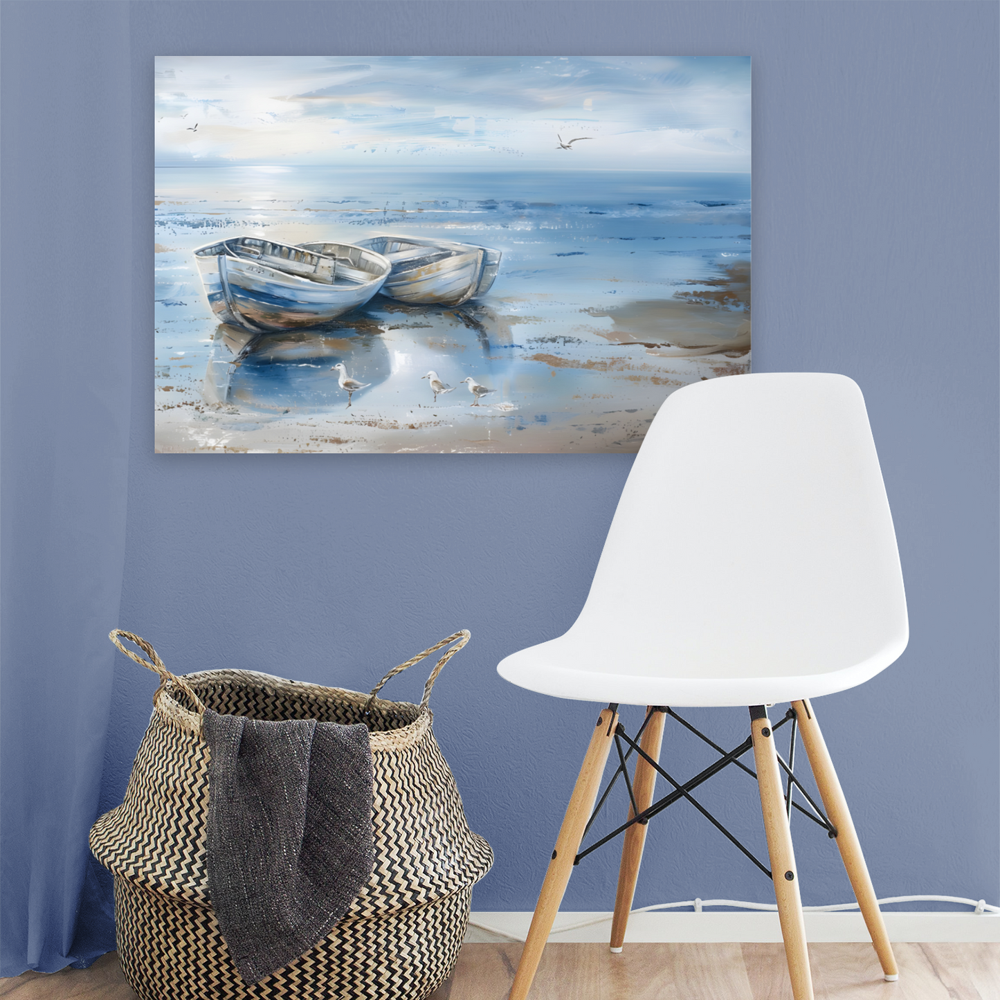 Morning Serenity Deluxe Box Landscape Canvas Prints