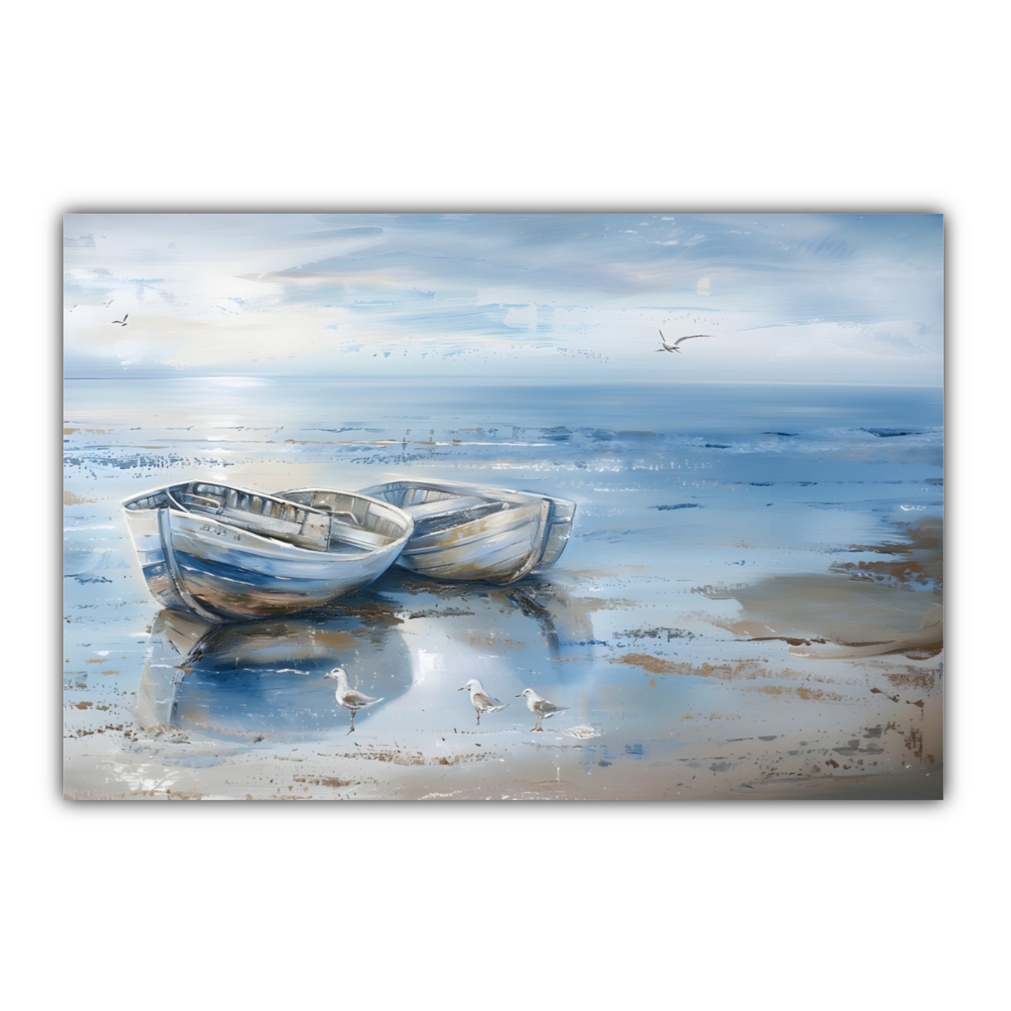 Morning Serenity Deluxe Box Landscape Canvas Prints