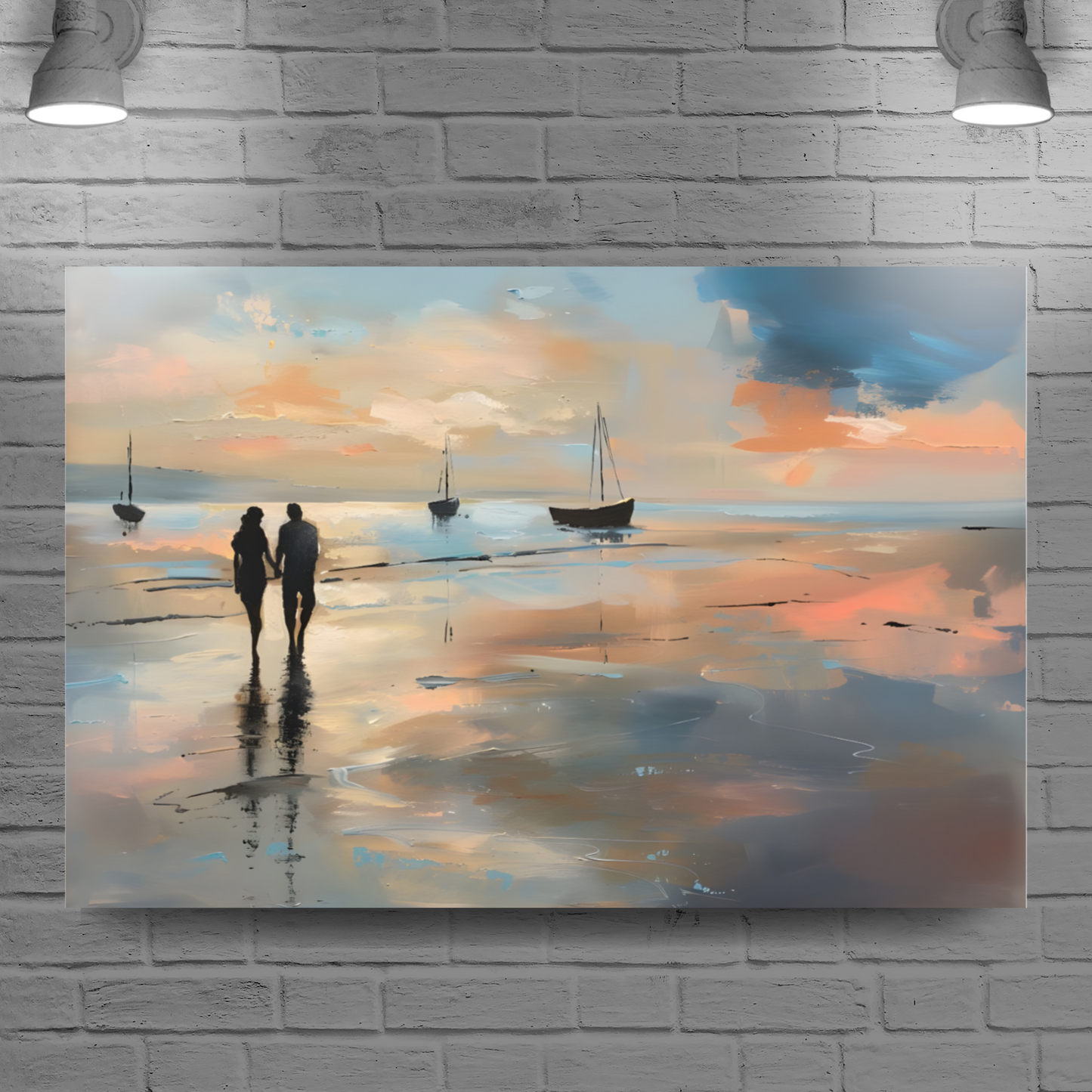Twilight's Embrace Deluxe Box Landscape Canvas Prints