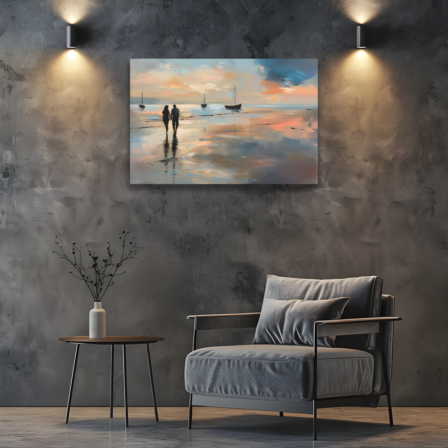 Twilight's Embrace Deluxe Box Landscape Canvas Prints