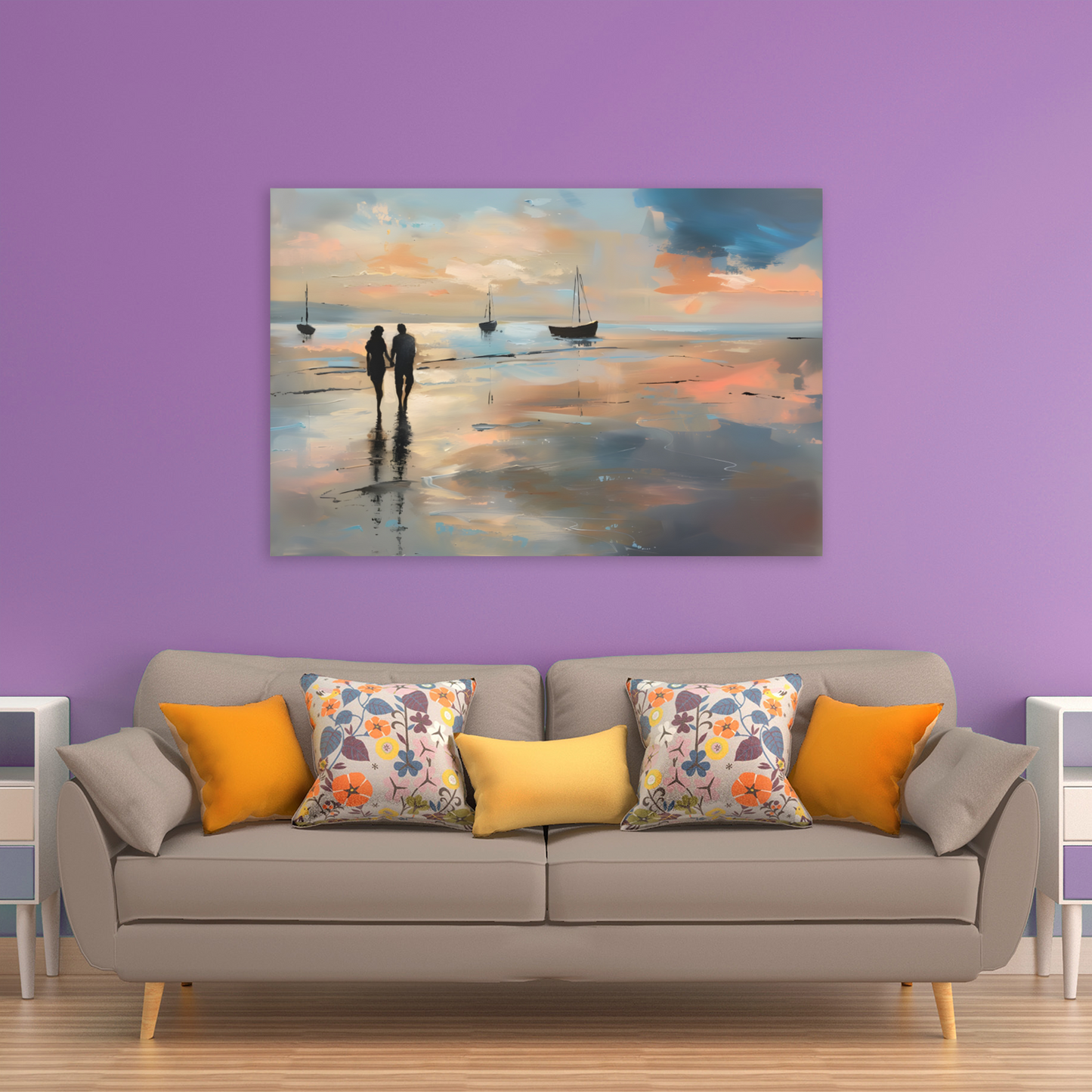 Twilight's Embrace Deluxe Box Landscape Canvas Prints