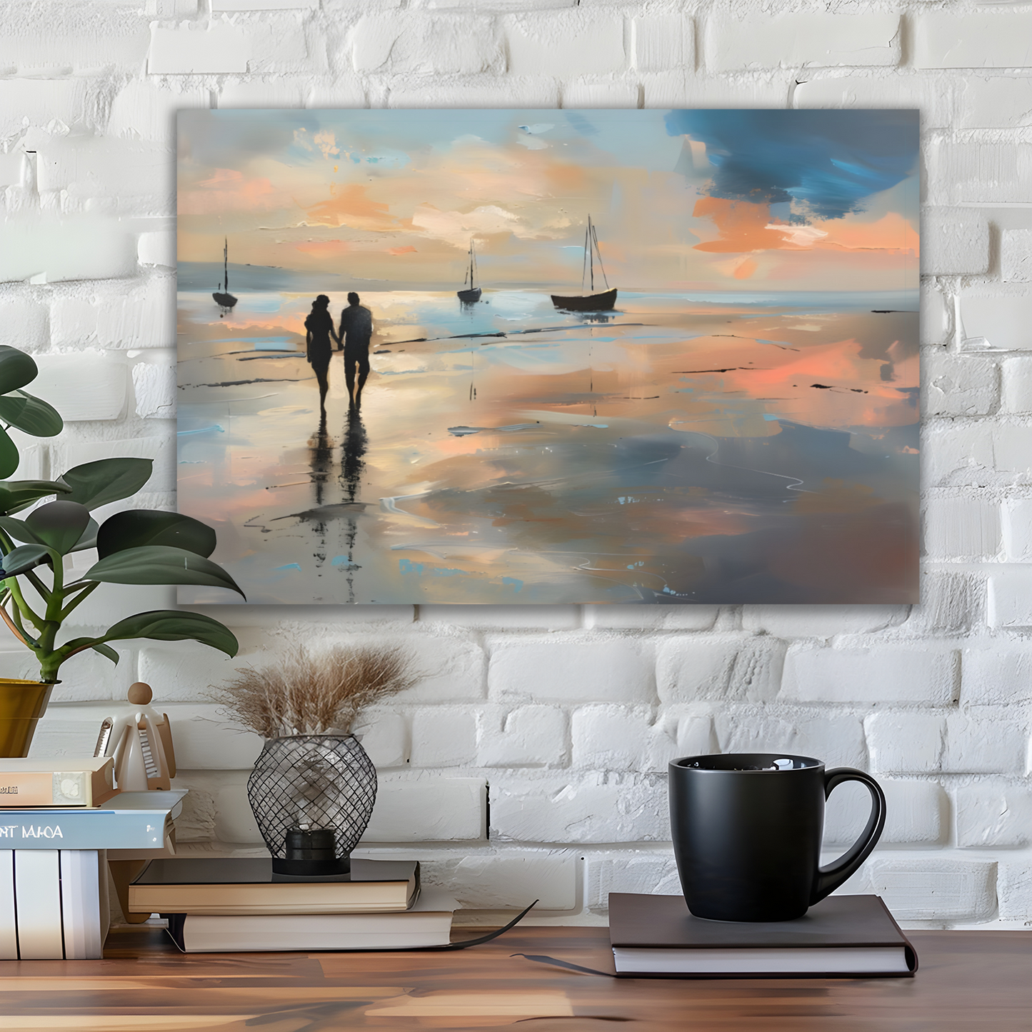 Twilight's Embrace Deluxe Box Landscape Canvas Prints