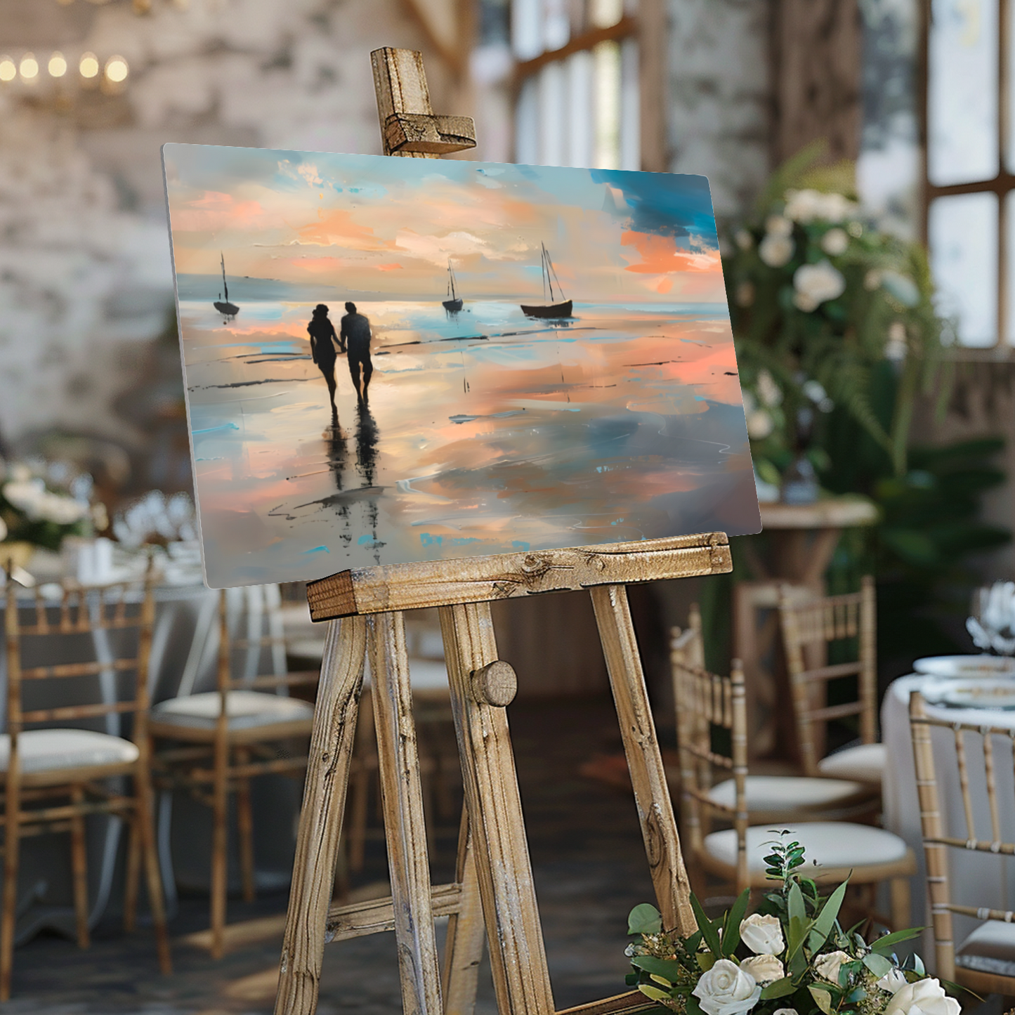 Twilight's Embrace Premium Landscape Aluminum Prints