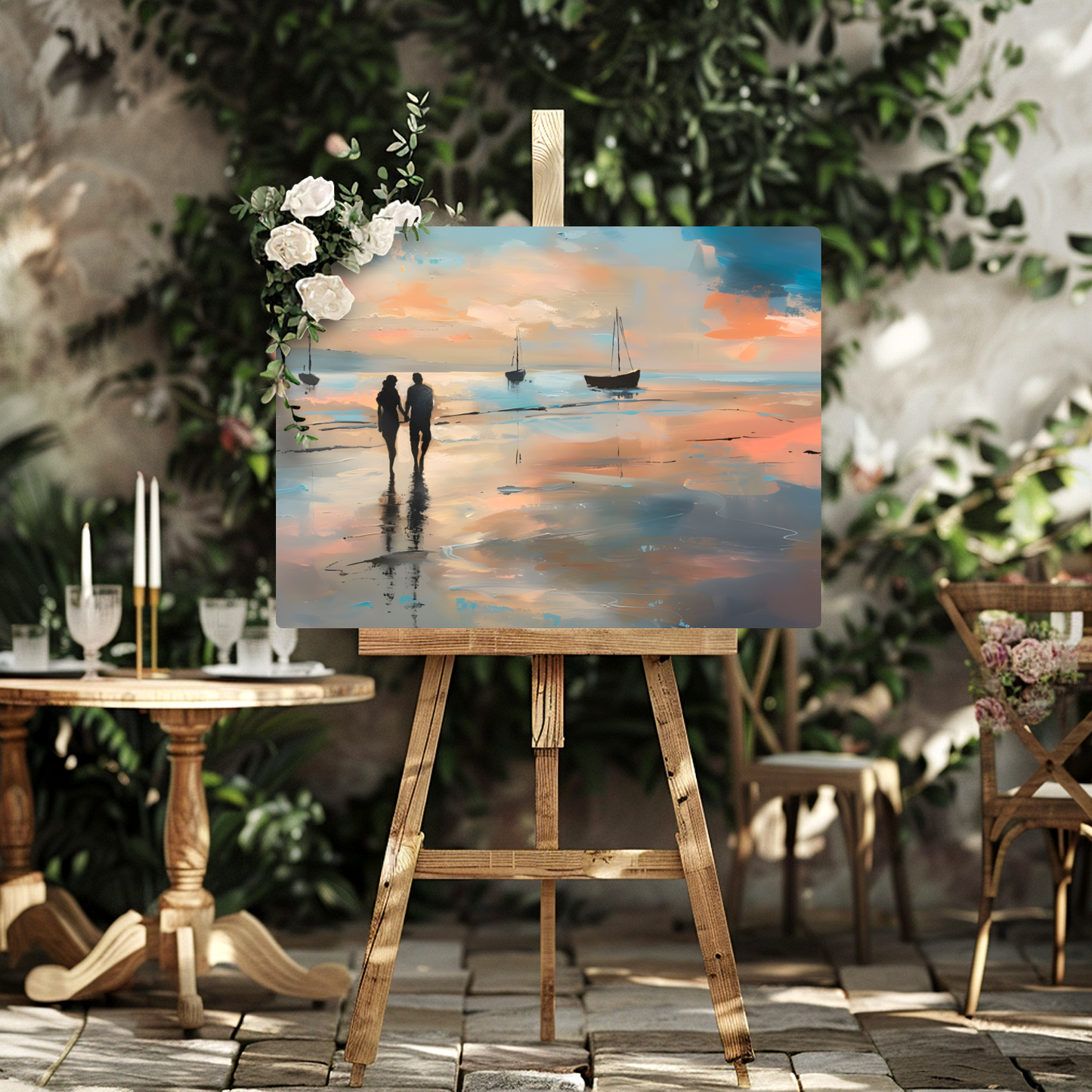 Twilight's Embrace Premium Landscape Aluminum Prints