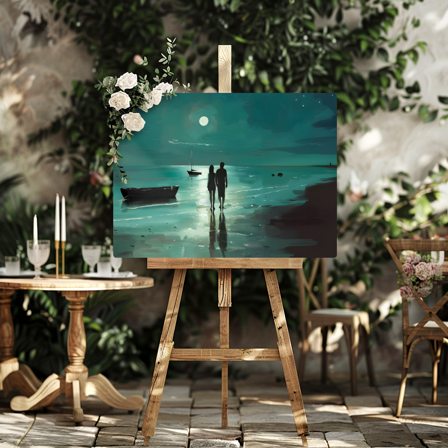 Nocturne's Reflection Premium Landscape Aluminum Prints