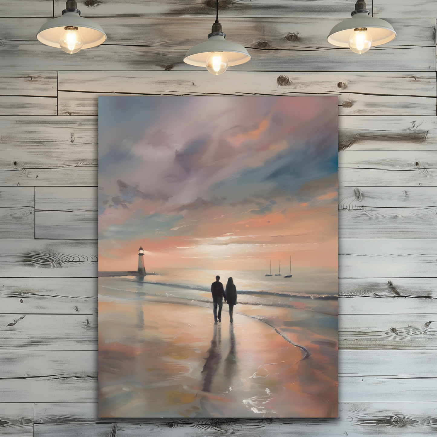 Sunset's Promise Premium Portrait Aluminum Prints