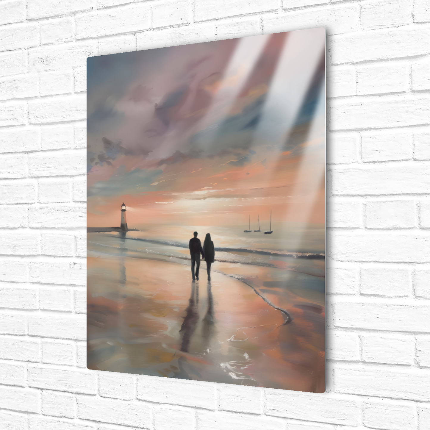 Sunset's Promise Premium Portrait Aluminum Prints
