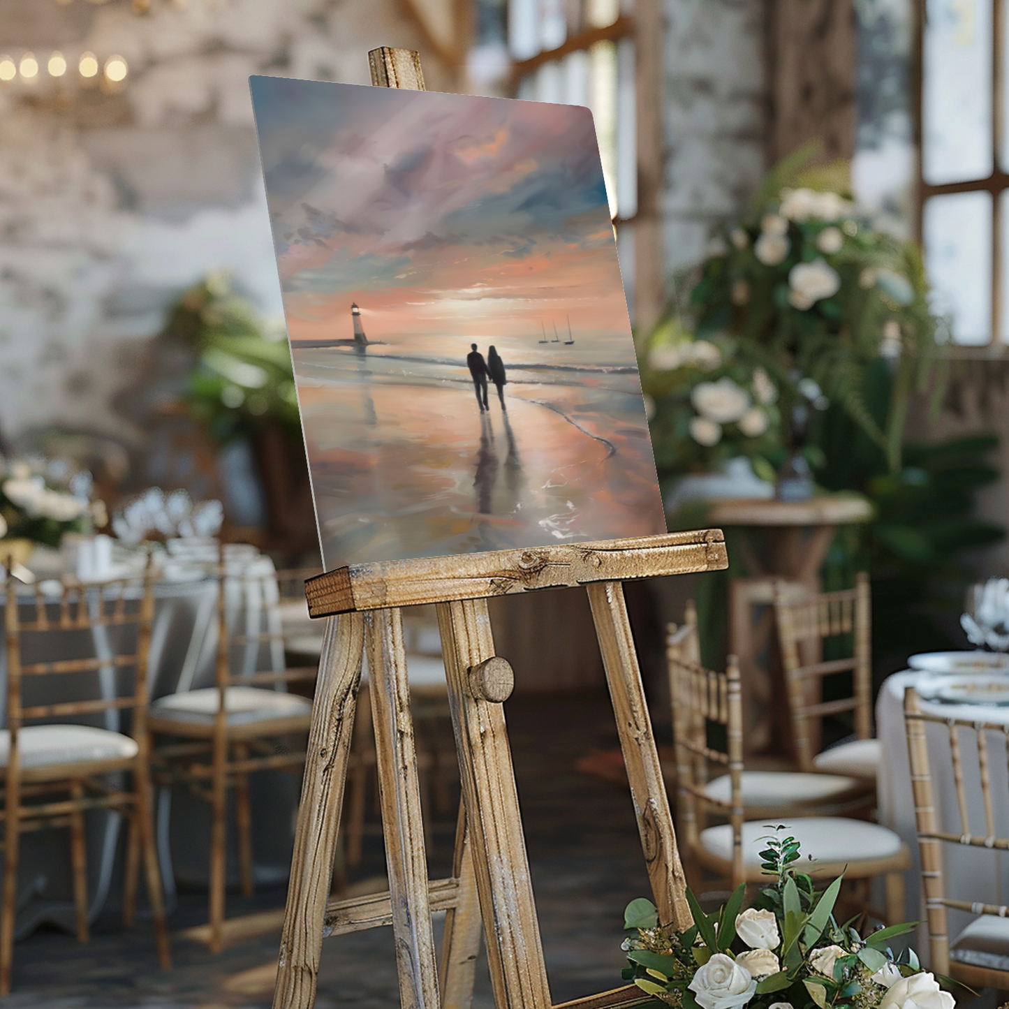 Sunset's Promise Premium Portrait Aluminum Prints
