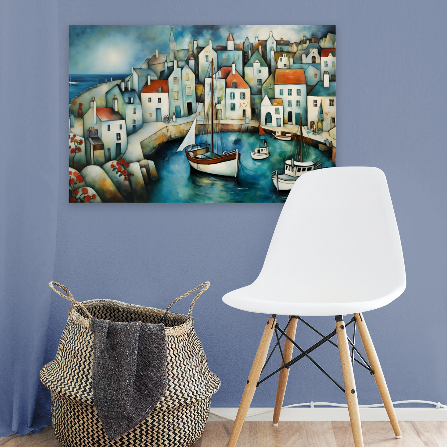 Harbour Hues Deluxe Box Landscape Canvas Prints
