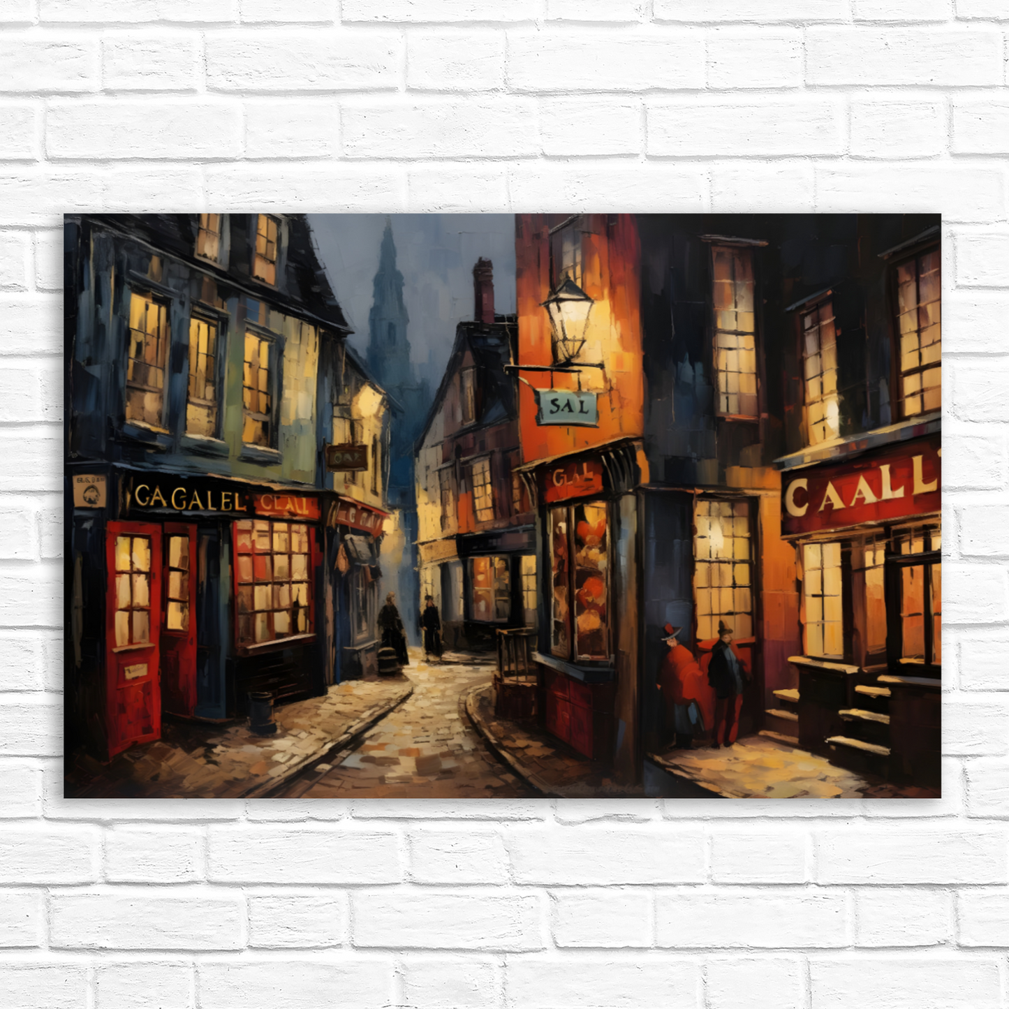Twilight Alcove Deluxe Box Landscape Canvas Prints