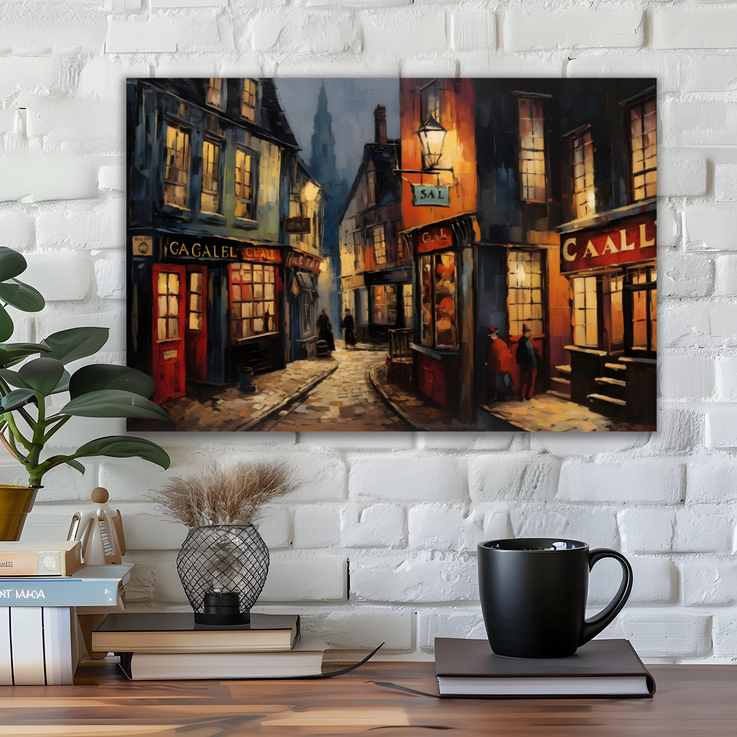 Twilight Alcove Deluxe Box Landscape Canvas Prints
