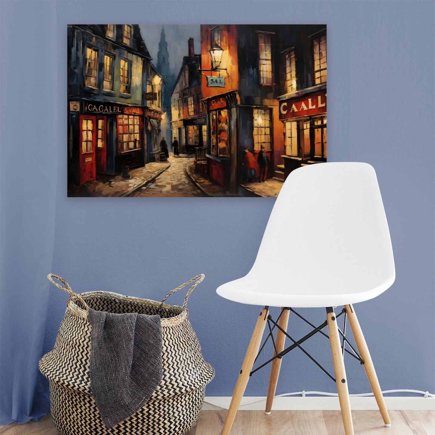Twilight Alcove Deluxe Box Landscape Canvas Prints