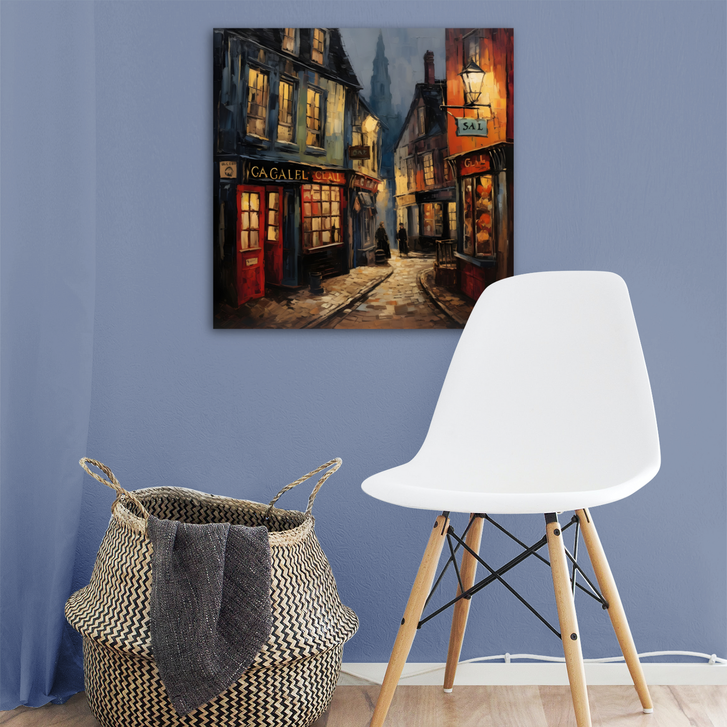 Twilight Alcove Deluxe Box Square Canvas Prints
