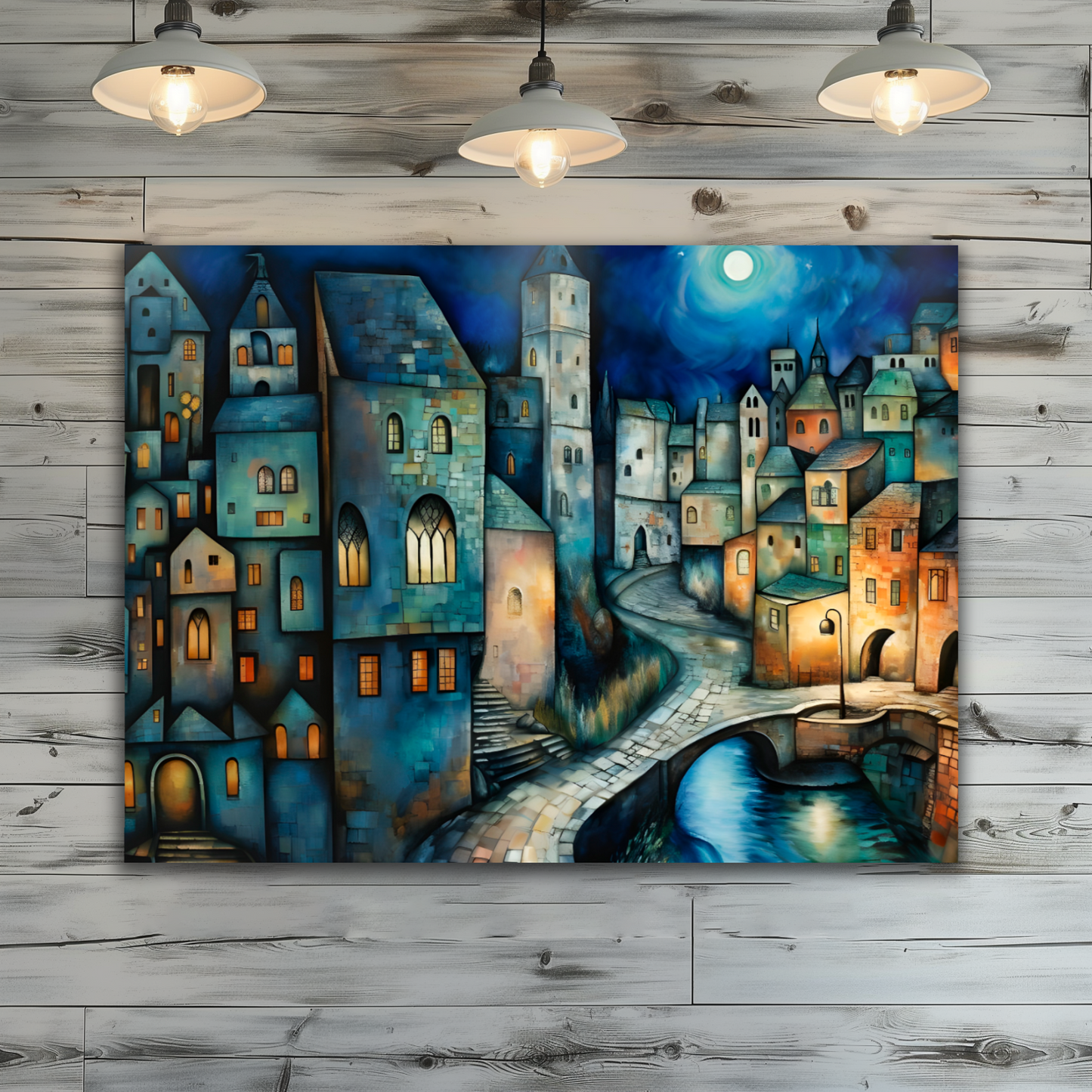 Lunar Enclave Premium Landscape Aluminum Prints