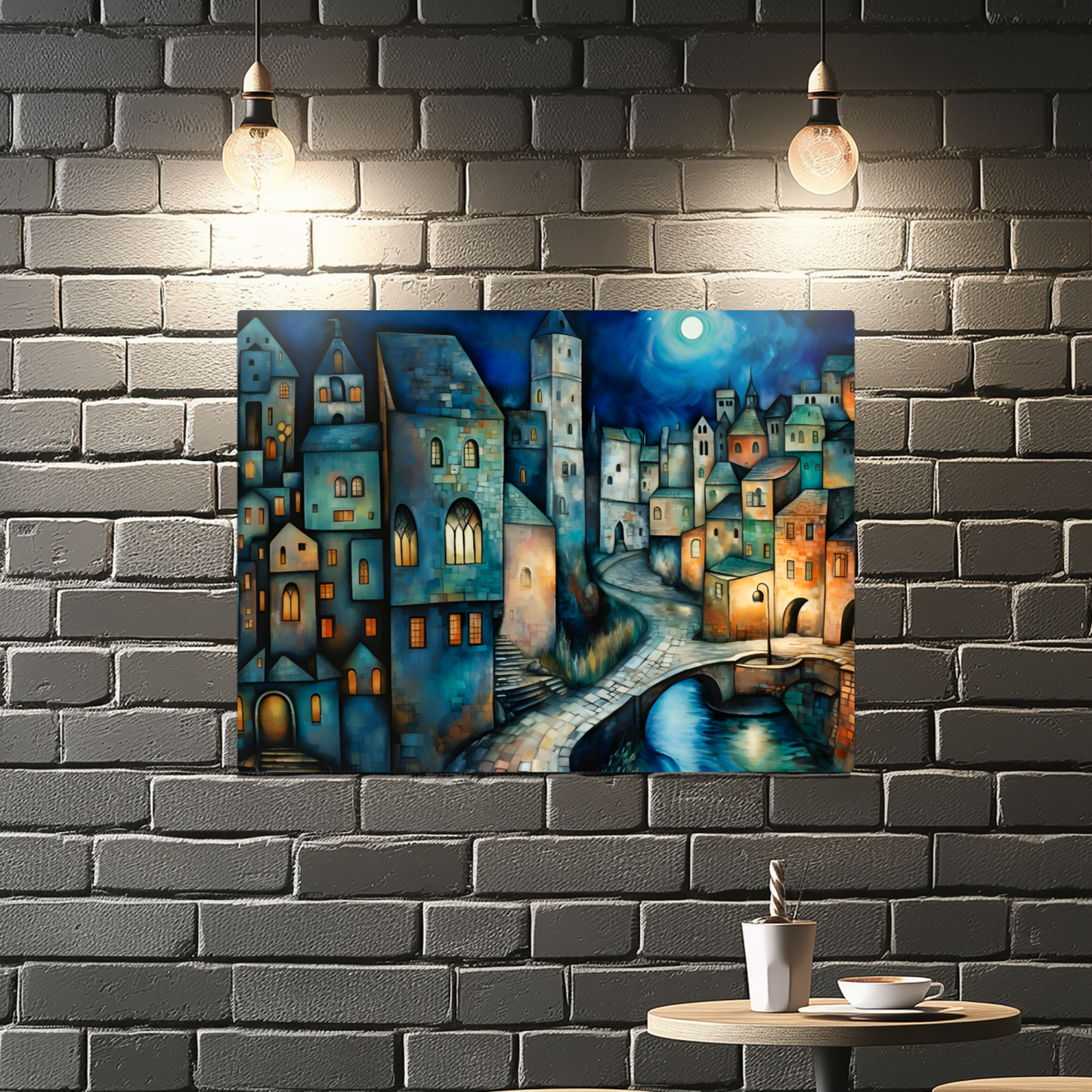 Lunar Enclave Premium Landscape Aluminum Prints