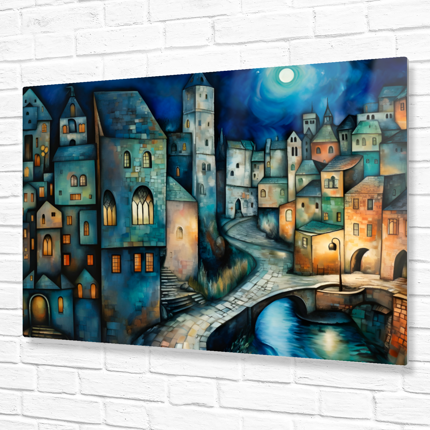 Lunar Enclave Premium Landscape Aluminum Prints