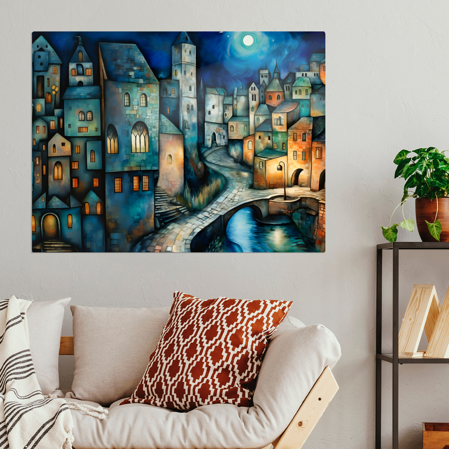 Lunar Enclave Premium Landscape Aluminum Prints